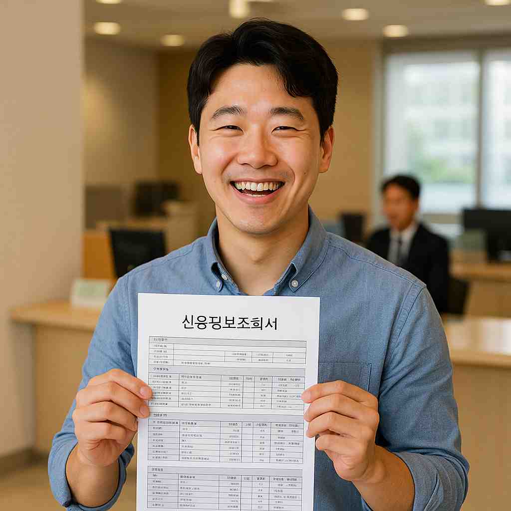 신용정보조회서 은행발급 필요한 이유와 발급 절차